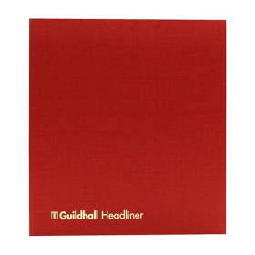 Exacompta Guildhall 298mm x 305mm Headliner Book 80 Pages 109751 F