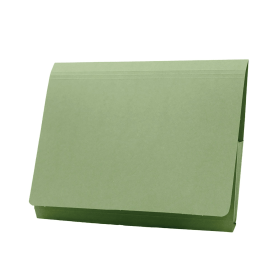 Exacompta Guildhall Brief Size Pocket Wallet 14x10in Green 50 Pack 114554 F