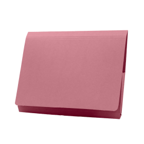 Exacompta Guildhall Brief Size Pocket Wallet 14x10in Pink 50 Pack 128419 F