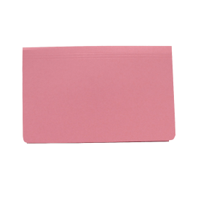 Exacompta Guildhall Full Flap Pocket Wallet Foolscap Pink 50 Pack 102617 F