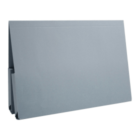 Exacompta Guildhall Legal Double Pocket Wallet Foolscap Blue 25 Pack 135361 F