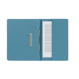 Exacompta Guildhall Pocket Spiral File 285gsm Foolscap Blue 25 Pack 411162 F