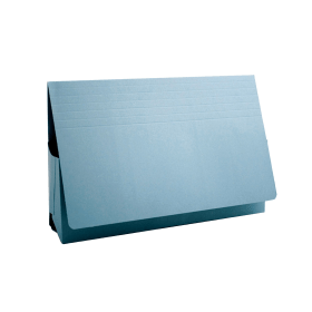 Exacompta Guildhall Probate Document Wallet 315gsm Foolscap Blue 25 Pack 103132 F