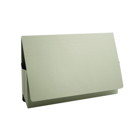 Exacompta Guildhall Probate Document Wallet 315gsm Foolscap Green 25 Pack 103649 F