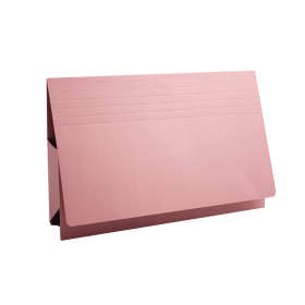 Exacompta Guildhall Probate Document Wallet 315gsm Foolscap Pink 25 Pack 114037 F