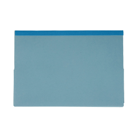 Exacompta Guildhall Reinforced Legal Double Pocket Wallet Foolscap Blue 25 Pack 112081 F