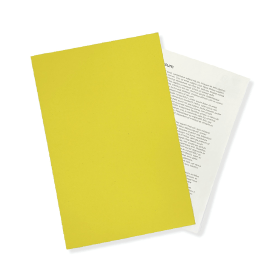 Exacompta Guildhall Square Cut Folder 315gsm Foolscap Yellow 100 Pack 102456 F
