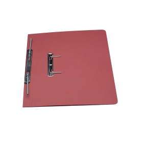 Exacompta Guildhall Transfer Spiral File 315gsm Foolscap Red 50 Pack 348 RED 103029 F