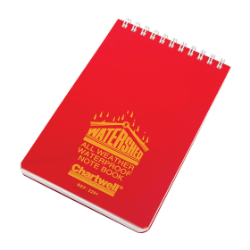 Exacompta Ruled Watershed Waterproof Book 101mm x 156mm Red 187608 F