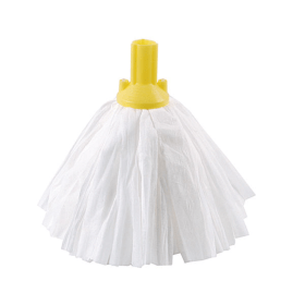 Exel Big White Mop Head Yellow 10 Pack VNT03462 F