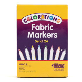 Fabric Markers Assorted 24 Pack RME41077 F