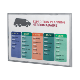 Fast Paper A3 Information Display Silver Wall mountable 529444 F
