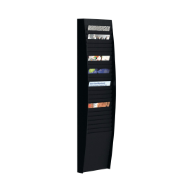 Fast Paper Document Control Panel 25 Compartments Black A4 V125.01 470244 F