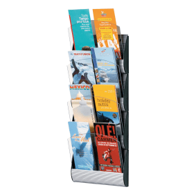 Fast Paper Max Wall Display System Silver A5 4065X4.35 529440 F