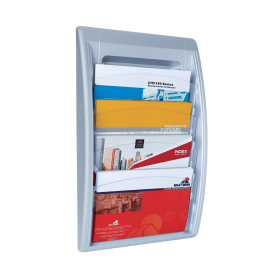 Fast Paper Oversized Quickfit Wall Display Silver A4 4060.35 470249 F