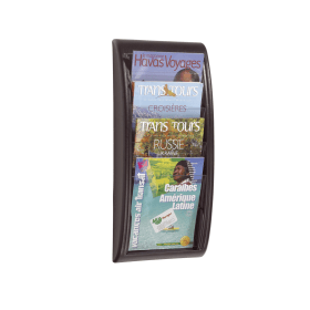 Fast Paper Quick Fit System Wall Display 4 Black A4 F406101 373247 F