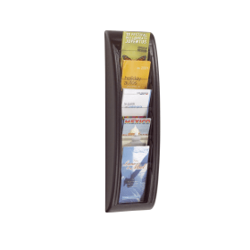Fast Paper Quick Fit System Wall Display 5 x 1 3 Black A4 F406201 373248 F