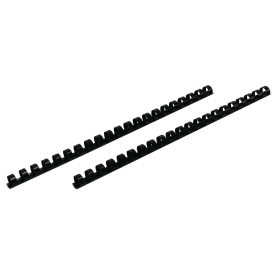 Fellowes A4 Plastic Binding Combs 12mm Black 100 Pack 179531 F