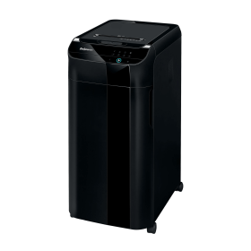 Fellowes AutoMax 450C Auto Feed Cross Cut Shredder Black 893528 F