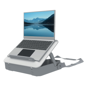 Fellowes Breyta Laptop 2 in 1 Carry Case Laptop Riser White 830477 F