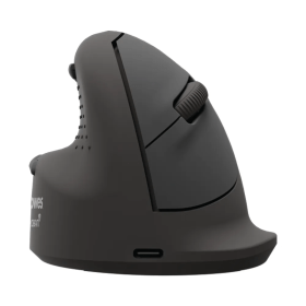Fellowes Breyta Plus Left Hand Vertical Ergonomic Mouse Medium Black 100143583 BB81414 F