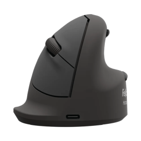 Fellowes Breyta Plus Right Hand Vertical Ergonomic Mouse Large Black BB81413 F