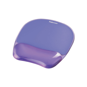 Fellowes Crystals Gel Mouse Pad Purple 118398 F