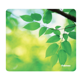 Fellowes Earth Series Mouse Mat Recycled Leaf Print 751742 F