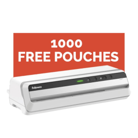 Fellowes Jupiter A3 Laminator 1000 Free A4 Pouches