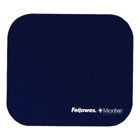 Fellowes Mousepad with Microban Antibacterial Protection Navy Blue BB48720 F
