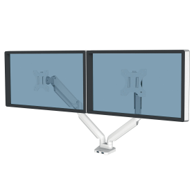 Fellowes Platinum Series Dual Monitor Arm White 603143 F
