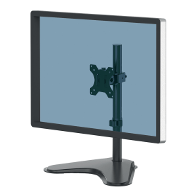 Fellowes Professional Free Standing Single Monitor Arm Black 576985 F