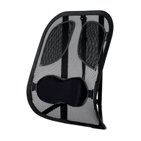 Fellowes Professional Series Mesh Back Support Black 280583 F