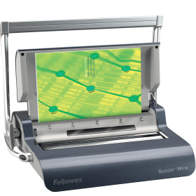Fellowes Quasar Manual Wire Binding Machine 111733 F