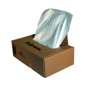 Fellowes Shredder Waste Bags 100 165L Approx Clear 50 Pack 117191 F