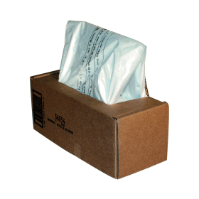 Fellowes Shredder Waste Bags 53 75L Approx Clear 50 Pack 120422 F