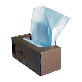 Fellowes Shredder Waste Bags 94L Approx Clear 50 Pack 107080 F