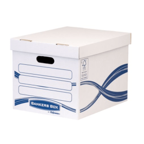 Fellowes Standard Storage Boxes White 10 Pack 596503 F
