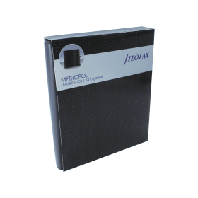 Filofax Metropol Organiser A4 Black 119923 F