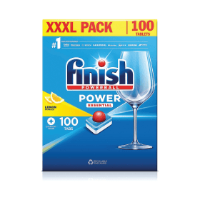 Finish Power Essential Dishwasher Tabs Lemon 400 Pack 857242 F