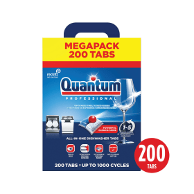 Finish Quantum Professional All In One Dishwasher Tablets 200 Pack 900592 F