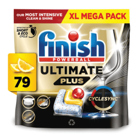 Finish Ultimate Plus All In 1 Lemon Sparkle 79 Pack RK02393 F
