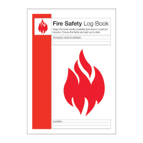 Fire Safety Log Record Book 112158 F