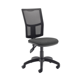 First Medway High Back Operator Chair 640mm x 640mm x 1010 1175 Charcoal 520200 F