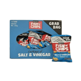 Fish N Chips Salt Vinegar Grab Bag 40g 30 Pack 17368 893680 F