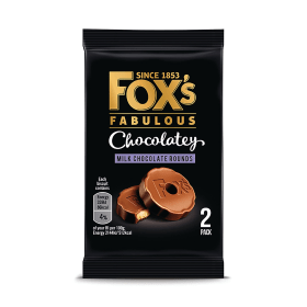 Foxs Chocolatey Rounds Biscuits Twin Pack 32g 48 Pack 57003247 904468 F
