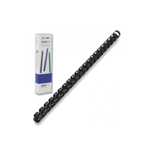 GBC A4 Binding Combs 19mm Black 100 Pack 153910 F