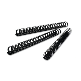 GBC A4 Binding Combs 38mm Black 50 Pack 104604 F