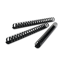GBC A4 Binding Combs 51mm Black 50 Pack 104904 F