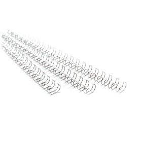 GBC A4 Binding Wires 6mm Silver 100 Pack 107460 F